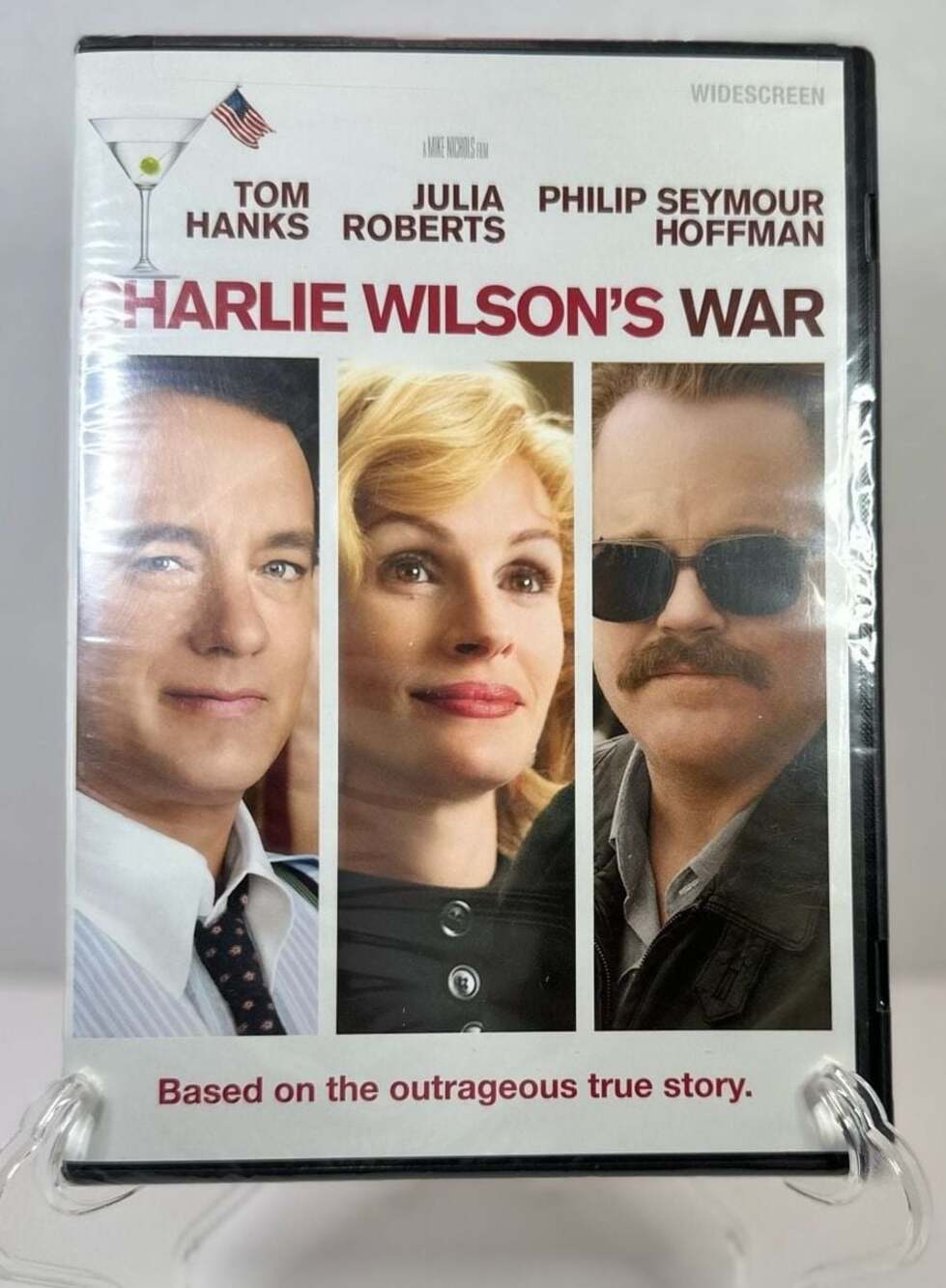 Charlie Wilson's War DVD Widescreen Tom Hanks Julia Roberts New Sealed